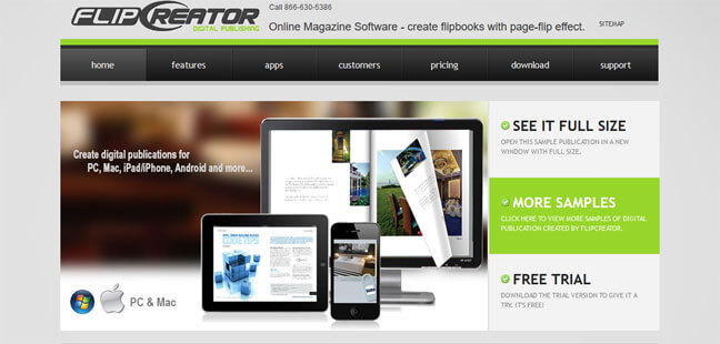 Website of Flipcreator