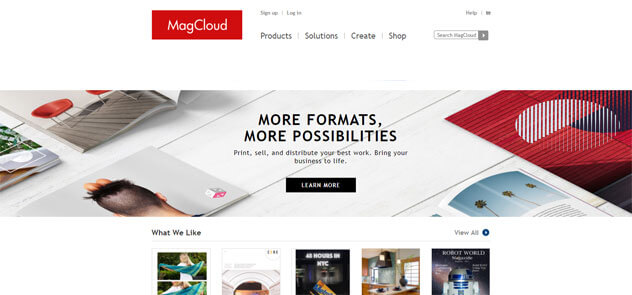 Magcloud Website